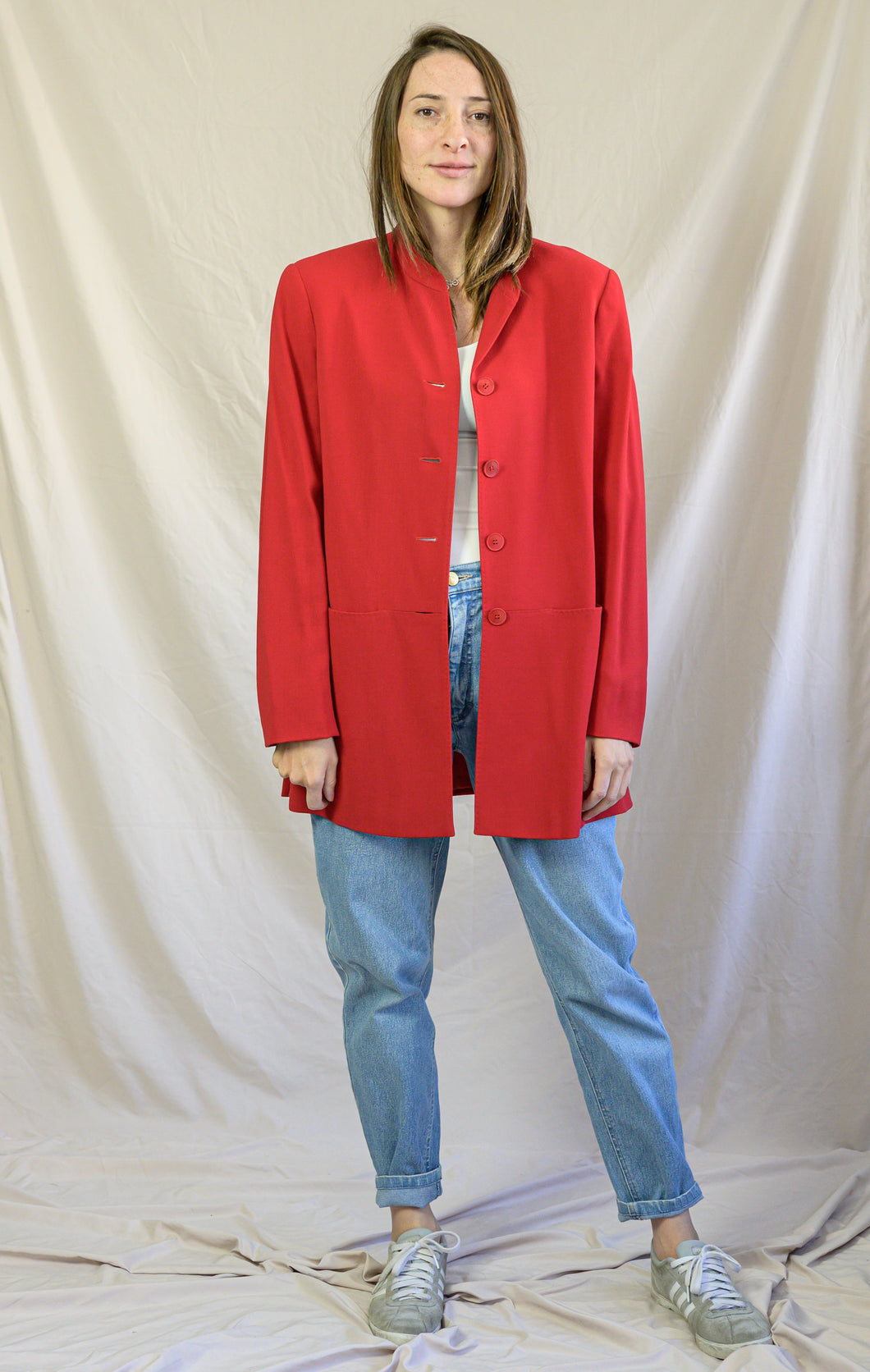 Saco de Max Mara rojo